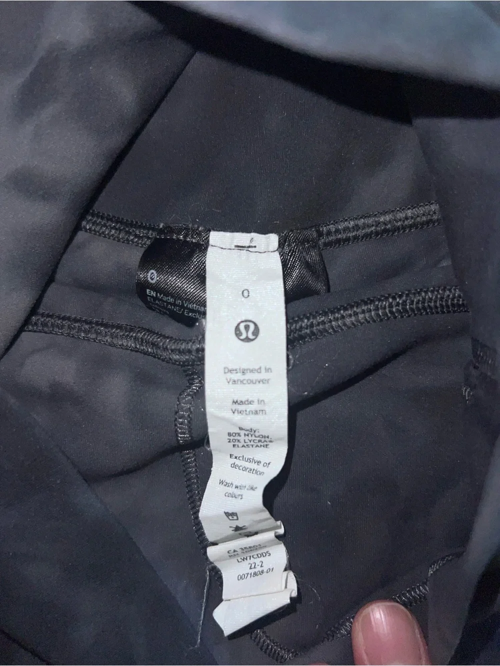 lululemon athletica Black High-Rise Bike Shorts